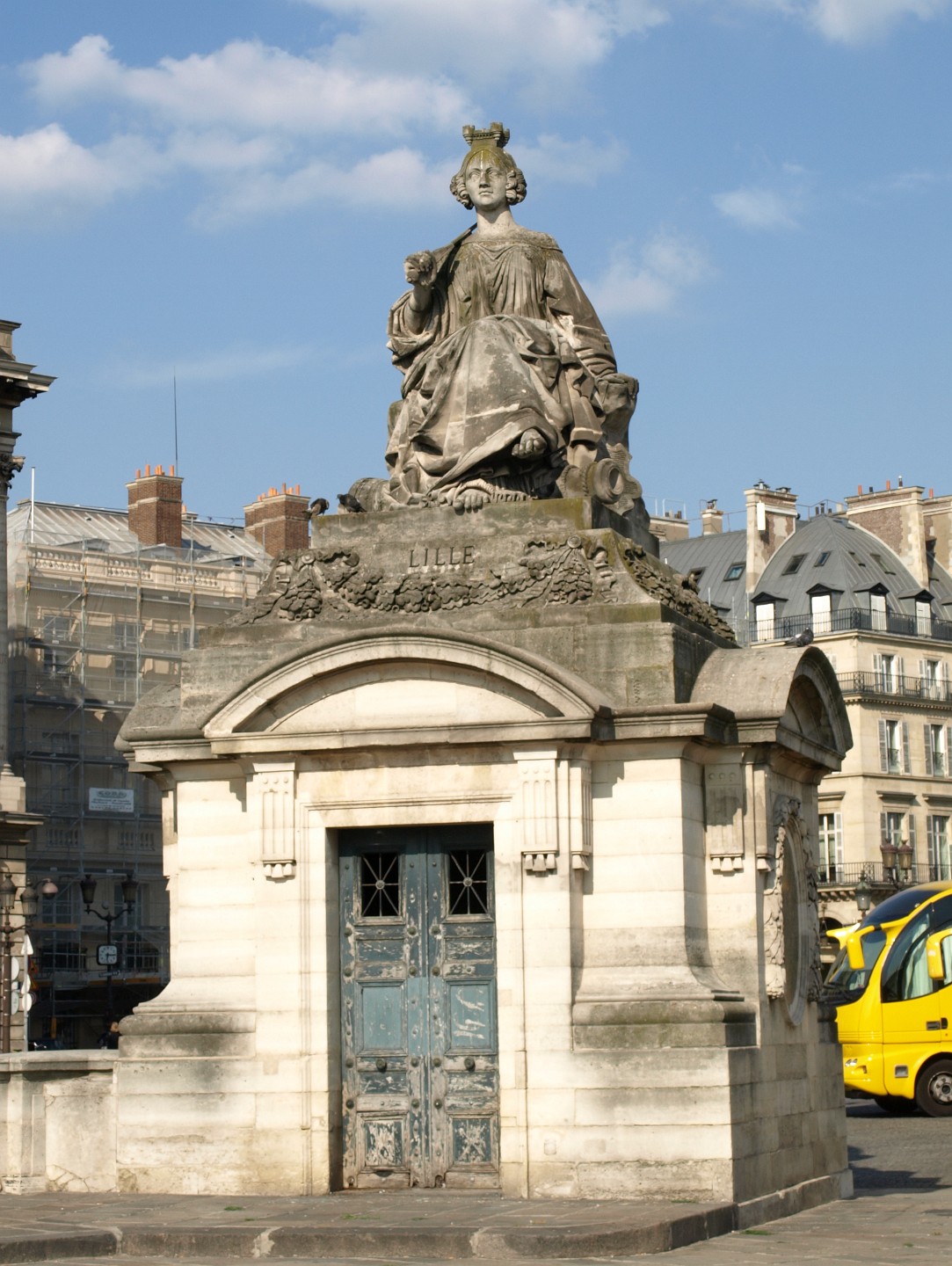Statue Commemorating the French Town of Lille